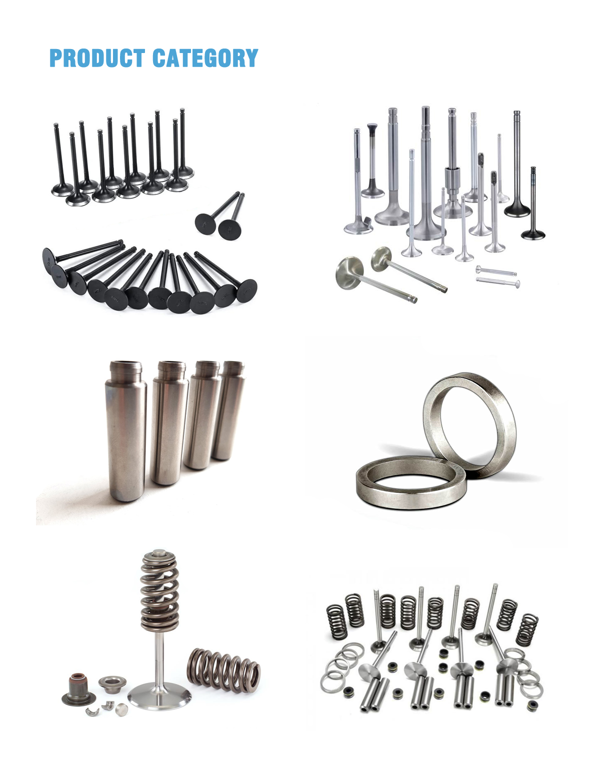 Production and sales of a wide range of engine parts-LUKANG-Engine Parts,Engine Valve,Valve Guide,Valve Seat