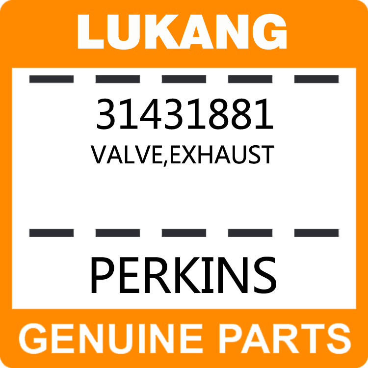 Valve-Exhaust 31431881-LUKANG-Engine Parts,Engine Valve,Valve Guide,Valve Seat