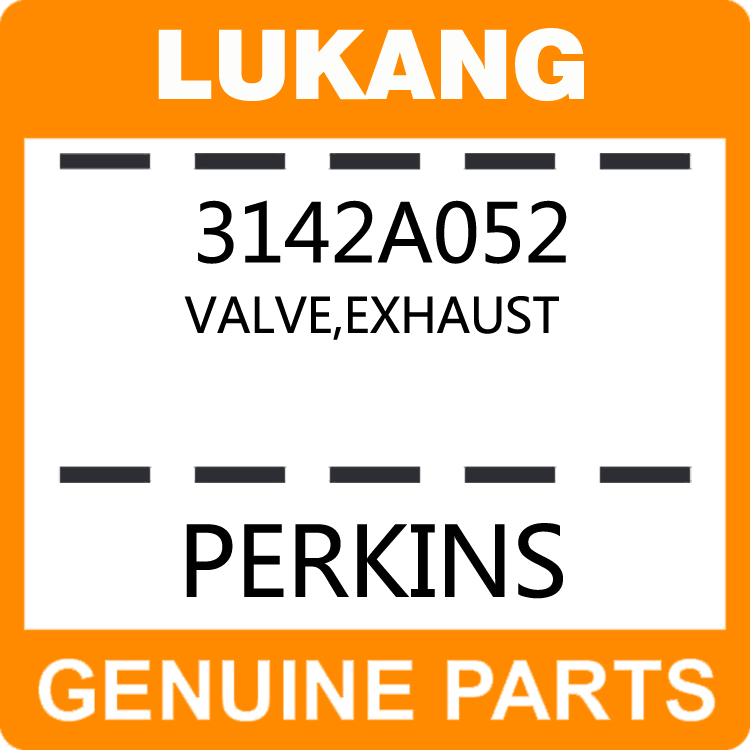 Valve-Exhaust 3142A052-LUKANG-Engine Parts,Engine Valve,Valve Guide,Valve Seat