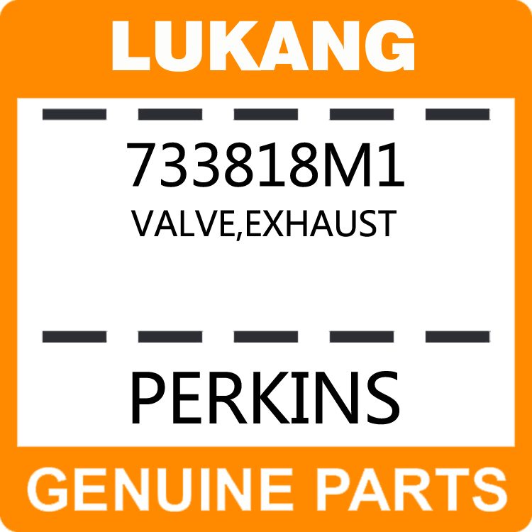 Valve-Exhaust 733818M1-LUKANG-Engine Parts,Engine Valve,Valve Guide,Valve Seat