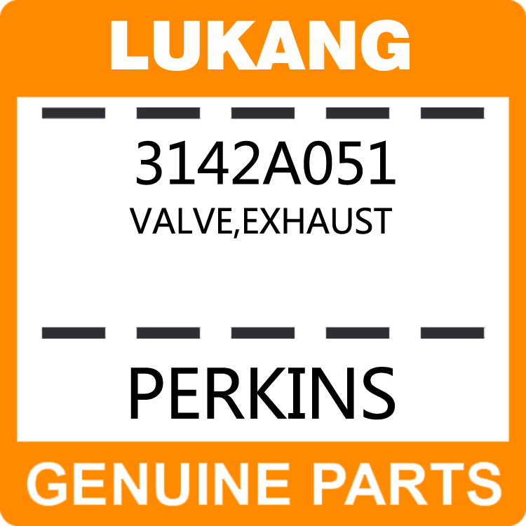 Valve-Exhaust 3142A051-LUKANG-Engine Parts,Engine Valve,Valve Guide,Valve Seat