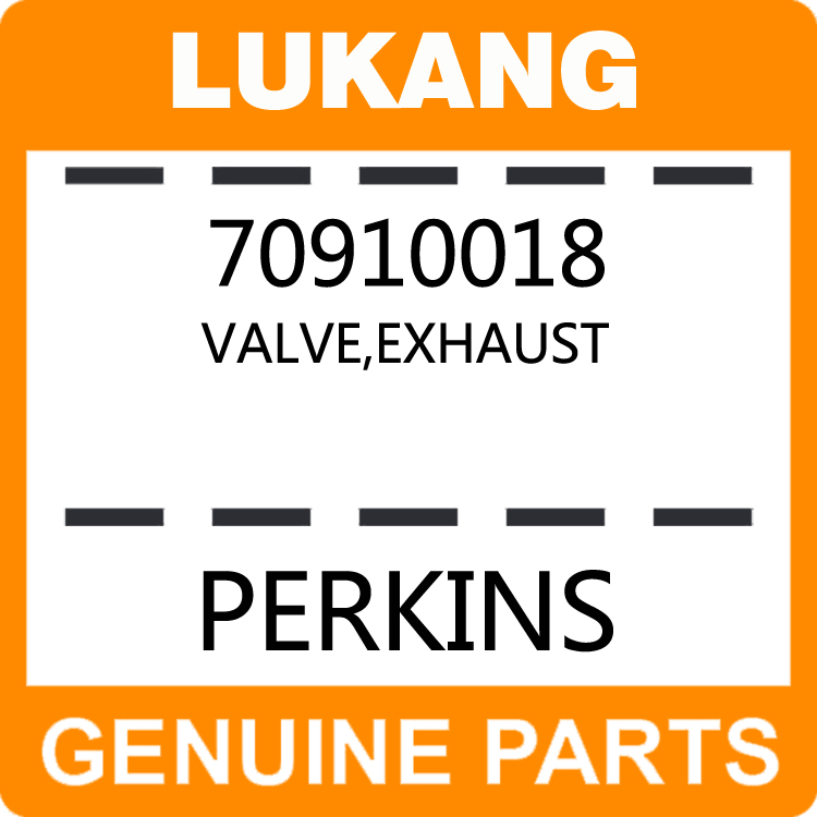 Valve-Exhaust 70910018-LUKANG-Engine Parts,Engine Valve,Valve Guide,Valve Seat