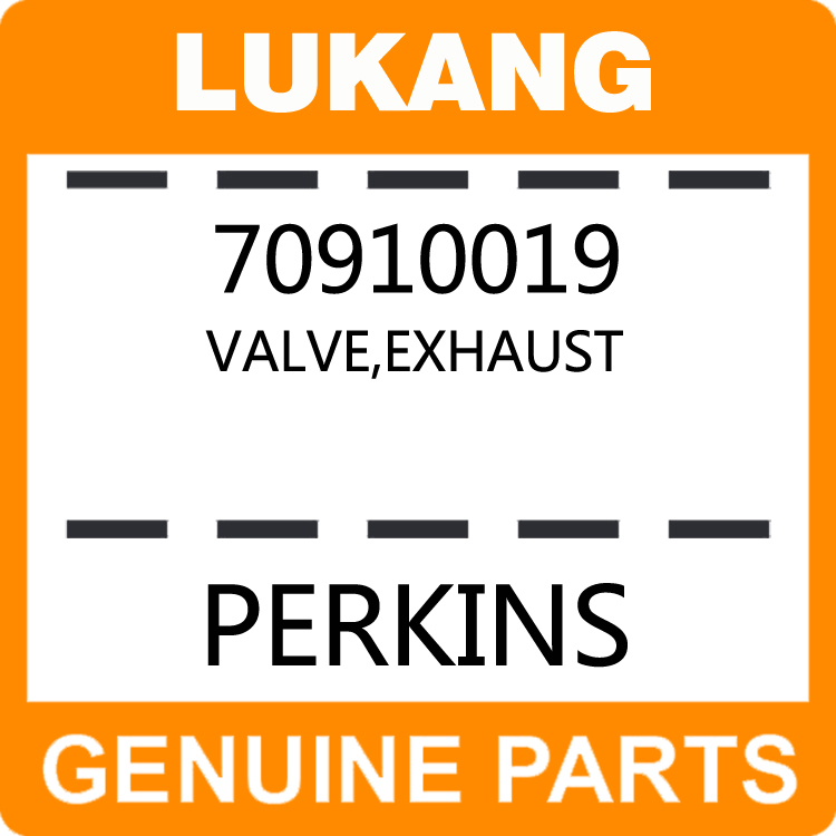 Valve-Exhaust 70910019-LUKANG-Engine Parts,Engine Valve,Valve Guide,Valve Seat