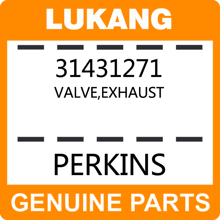 Valve-Exhaust 31431271-LUKANG-Engine Parts,Engine Valve,Valve Guide,Valve Seat