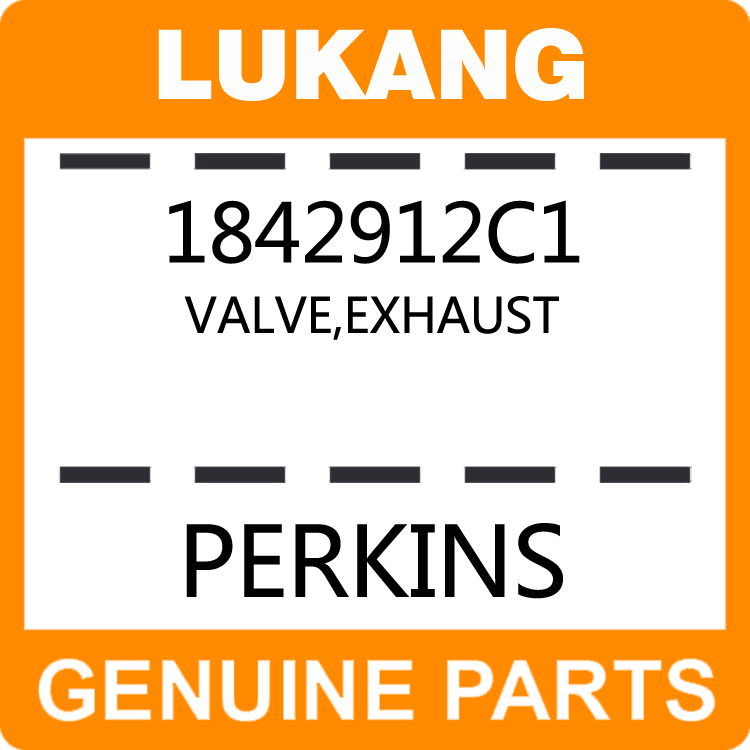 Valve-Exhaust 1842912C1-LUKANG-Engine Parts,Engine Valve,Valve Guide,Valve Seat