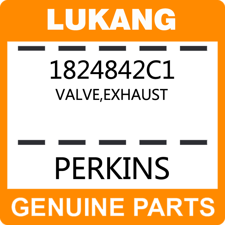 Valve-Exhaust 1824842C1-LUKANG-Engine Parts,Engine Valve,Valve Guide,Valve Seat