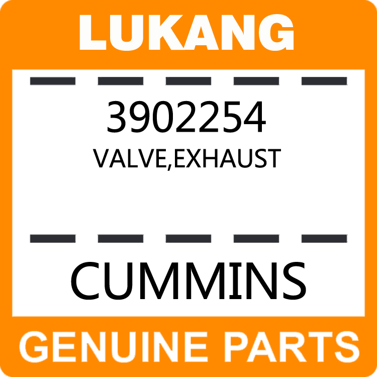 Valve-Exhaust 3902254-LUKANG-Engine Parts,Engine Valve,Valve Guide,Valve Seat