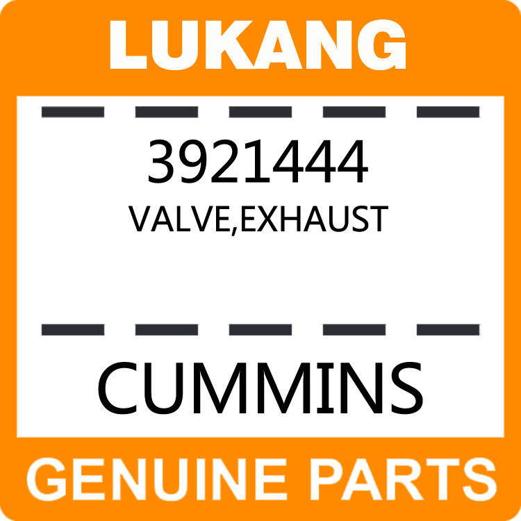 Valve-Exhaust 3921444-LUKANG-Engine Parts,Engine Valve,Valve Guide,Valve Seat