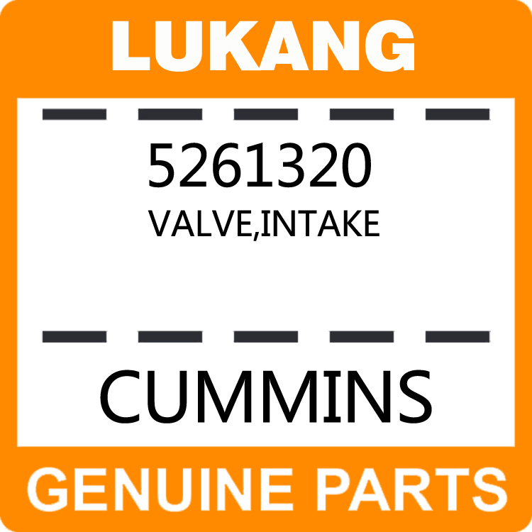 Valve-Intake 5261320-LUKANG-Engine Parts,Engine Valve,Valve Guide,Valve Seat