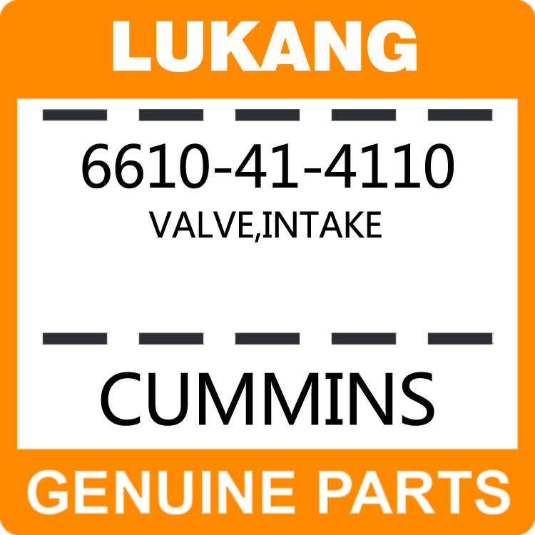 Valve-Intake 6610-41-4110-LUKANG-Engine Parts,Engine Valve,Valve Guide,Valve Seat