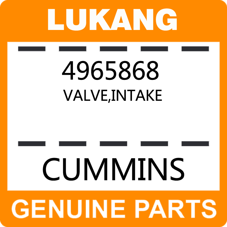 Valve-Intake 4965868-LUKANG-Engine Parts,Engine Valve,Valve Guide,Valve Seat