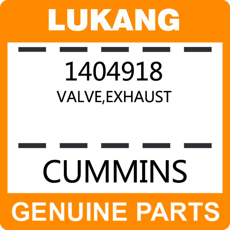 Valve-Exhaust 1404918-LUKANG-Engine Parts,Engine Valve,Valve Guide,Valve Seat