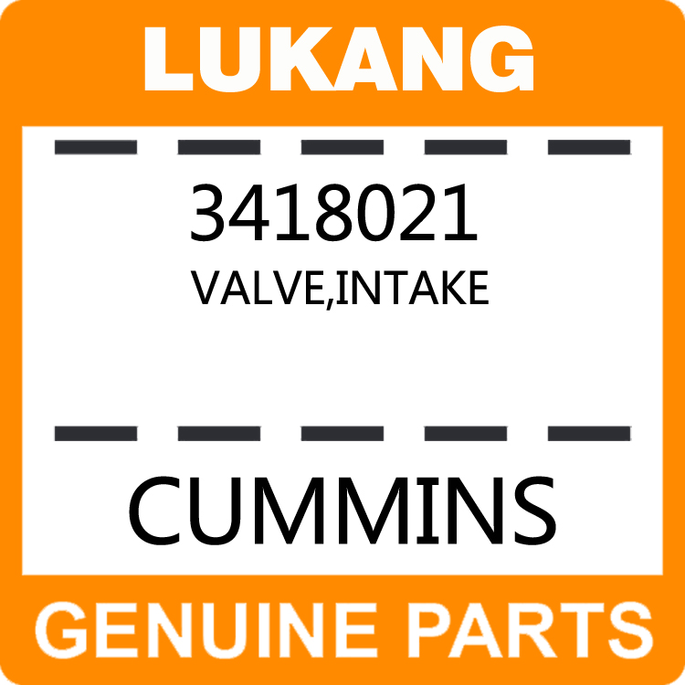 Valve-Intake 3418021-LUKANG-Engine Parts,Engine Valve,Valve Guide,Valve Seat